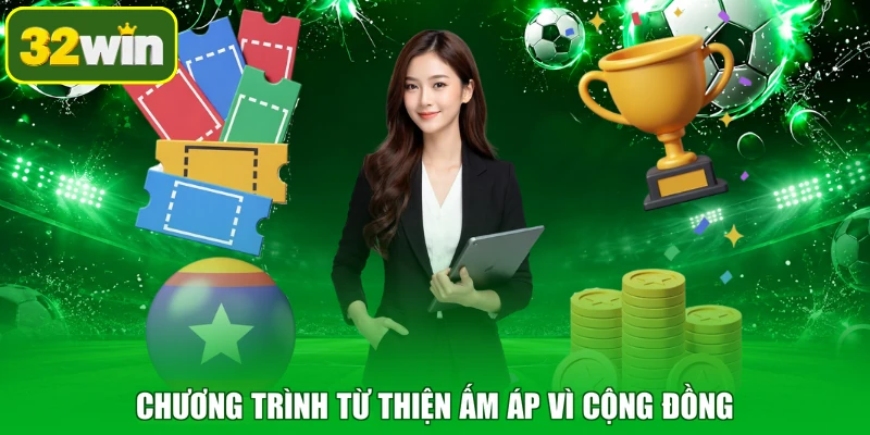 Chương trình từ thiện ấm áp vì cộng đồng