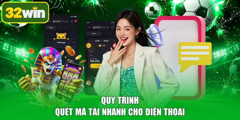Quy trình quét mã tải nhanh cho điện thoại