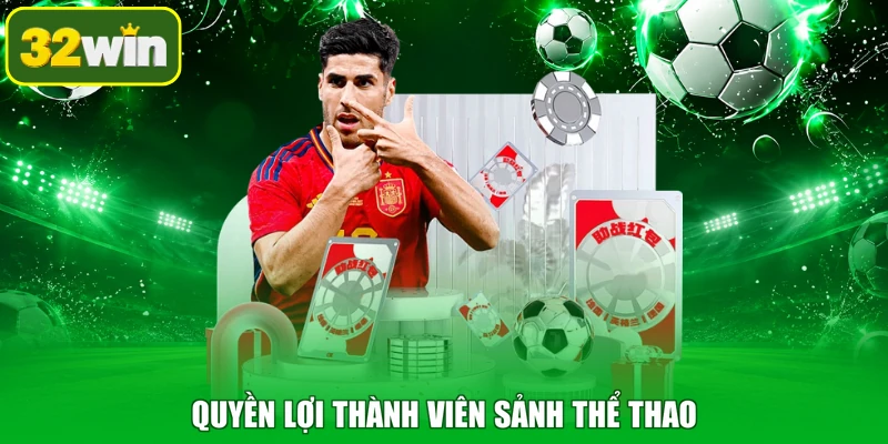 Quyền lợi thành viên sảnh thể thao
